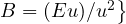 Rendered by QuickLaTeX.com \vb B = (\vb E \cross \vb u)/\norm{\vb u}^2 \big\}
